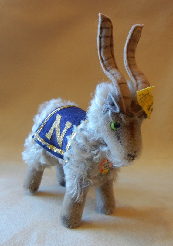 steiff navy goat