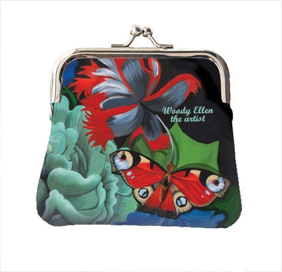 Coin purse,retro purse,Burlesque,christmas,gifts,gifts for her,gifts for mom,Woody Ellen handbag,christmas gifts,christmas gift ideas