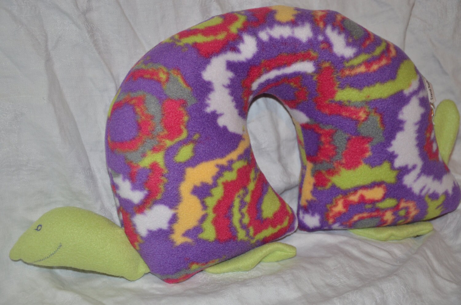 Spray Paint Turtle Neck Pillow