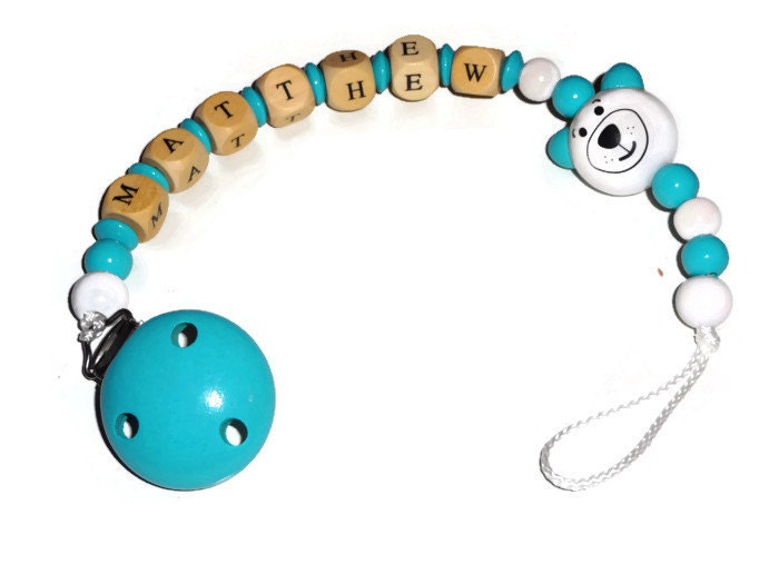 pacifier teddy bear