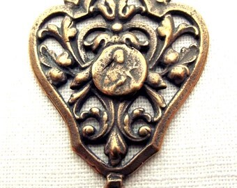 Bronze St. Therese of Lisieux, Saint Therese of the Little Flower, Rosary Centerpiece Center VP7711
