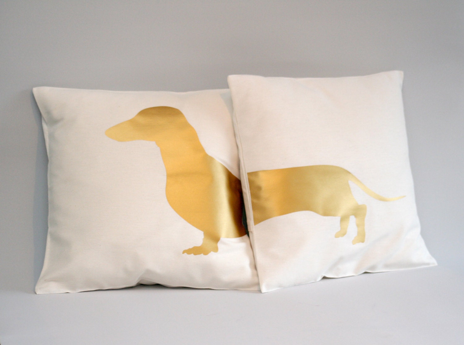 dachshund shaped pillow