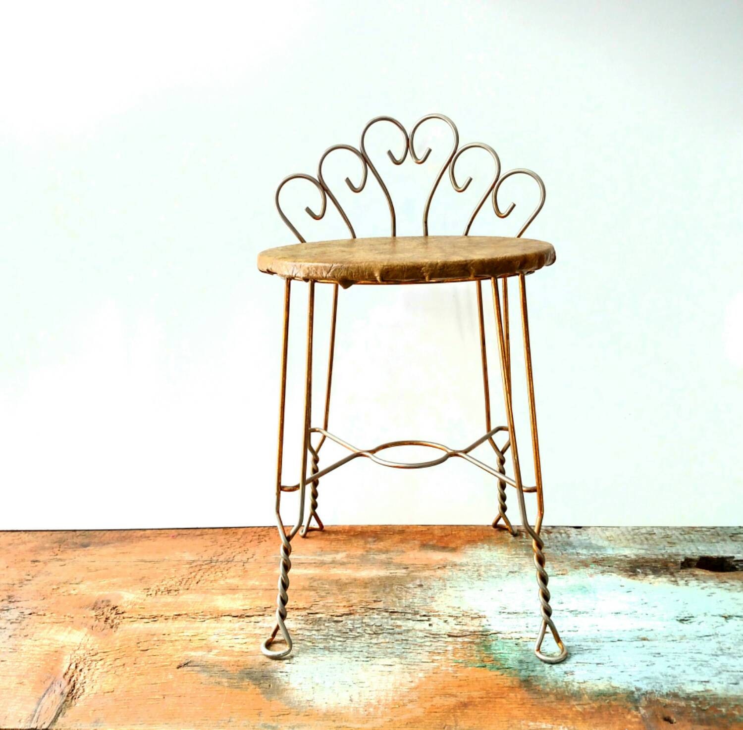 Vintage Vanity Stool