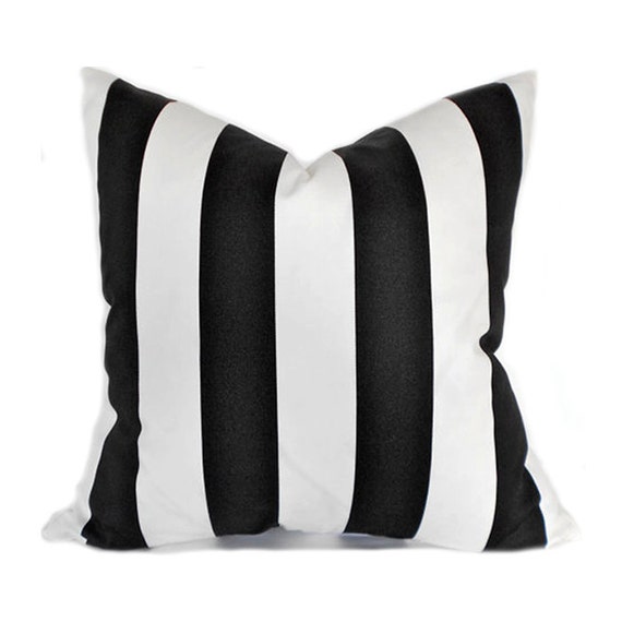 black outdoor pillows