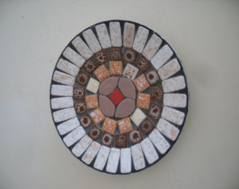Vintage,Mid Century, Mosaic dish