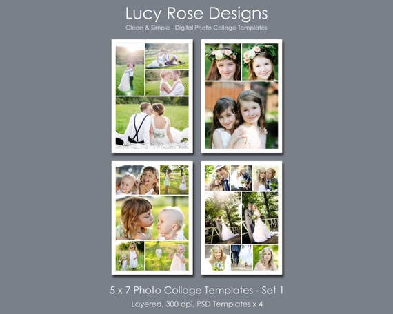7 picture collage template