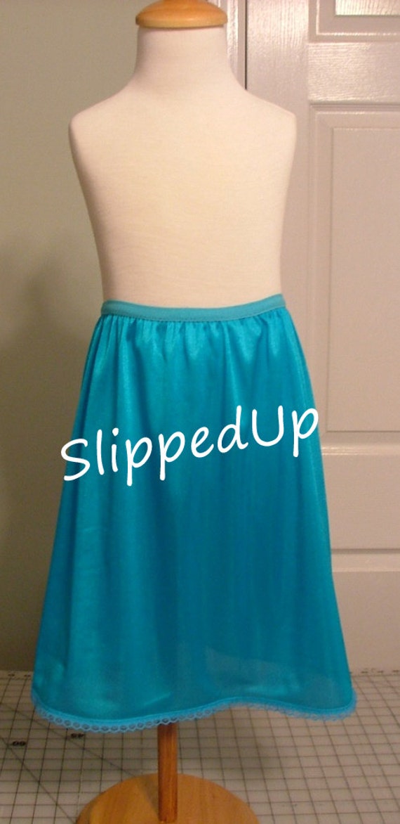 TUTU Slip TURQUOISE Tutu Dress Half Slip Little Girls Slip