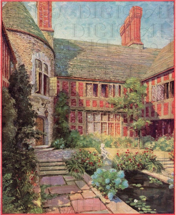 Spectacular STORYBOOK Tudor Home Vintage Digital Home