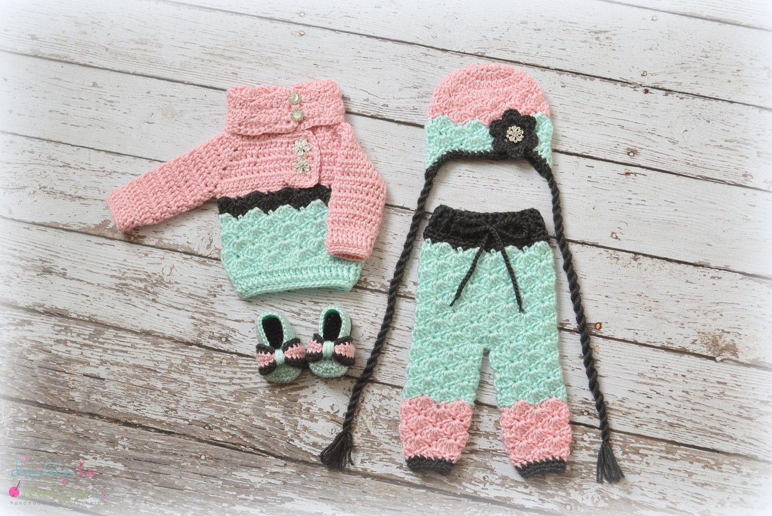 Baby Crochet Sweater Set Crochet Sweater Crochet Baby