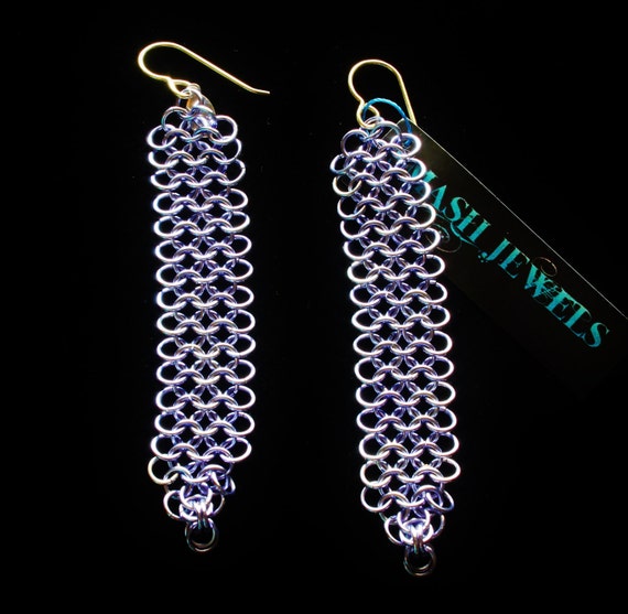 Items similar to Light Weight Aluminum Colored Jump Rings, Long