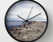 Beach Wall Clock - Beach Photo Clock - Rockaway Beach - Oregon Coast Beach - Made to Order Beach Wall Clock - Beach Photo Clock - Rockaway Beach - Oregon Coast Beach - Made to Order