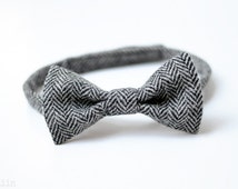 Popular items for wool bow tie on Etsy