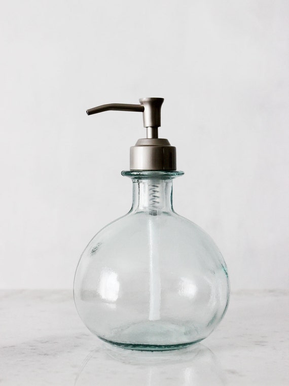 Sonoma Recycled Glass Soap Dispenser By Rail19 On Etsy 2845