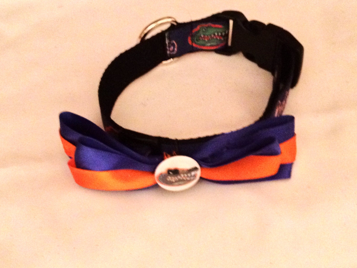 University of Florida Gators Dog Collar XS to by AngelsArmoire
