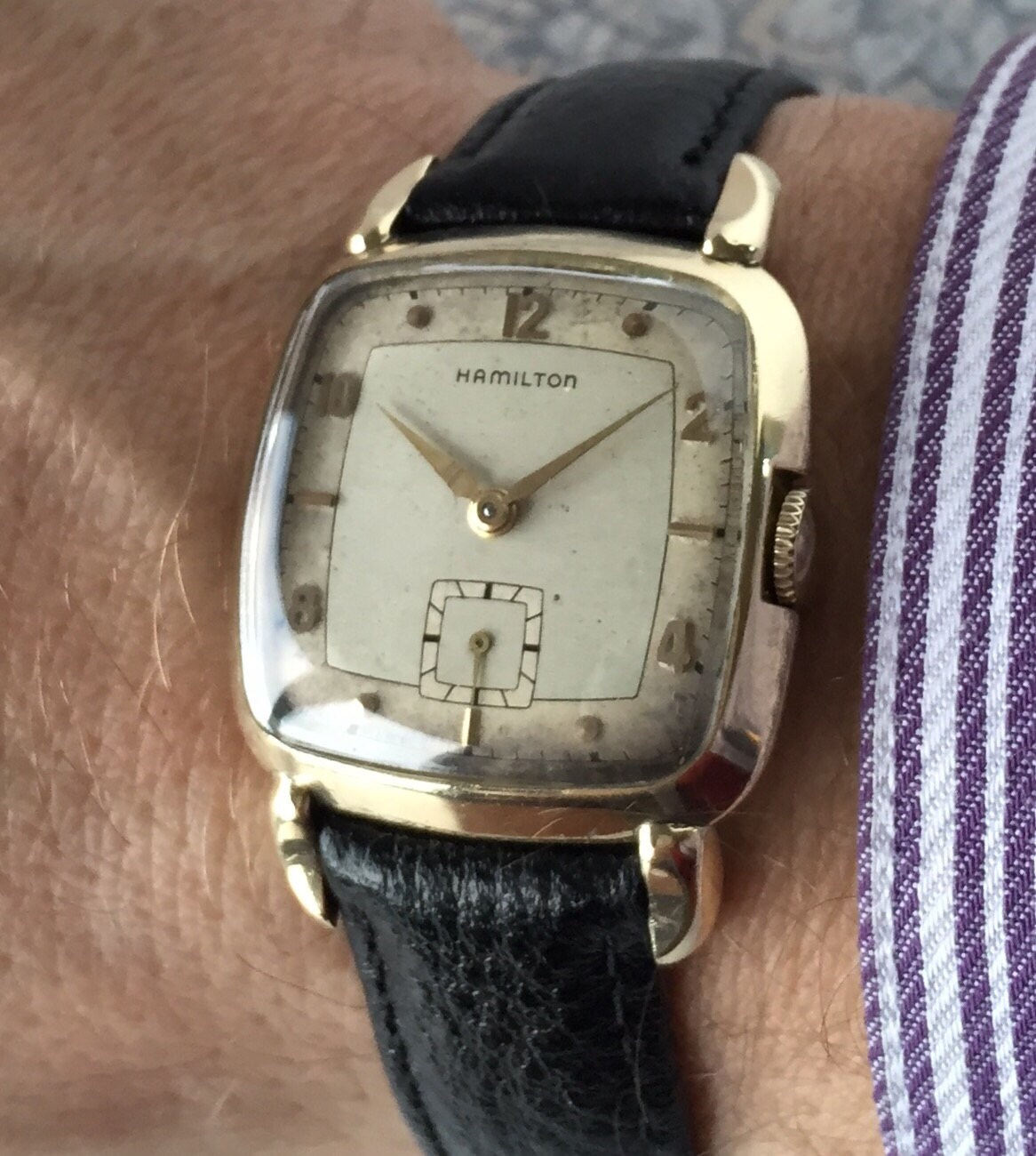 Fantastic c1949 Hamilton ‘Blake’ vintage American watch. Calibre 747 17