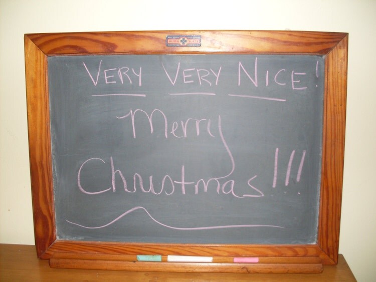 Large slate chalkboard for sale