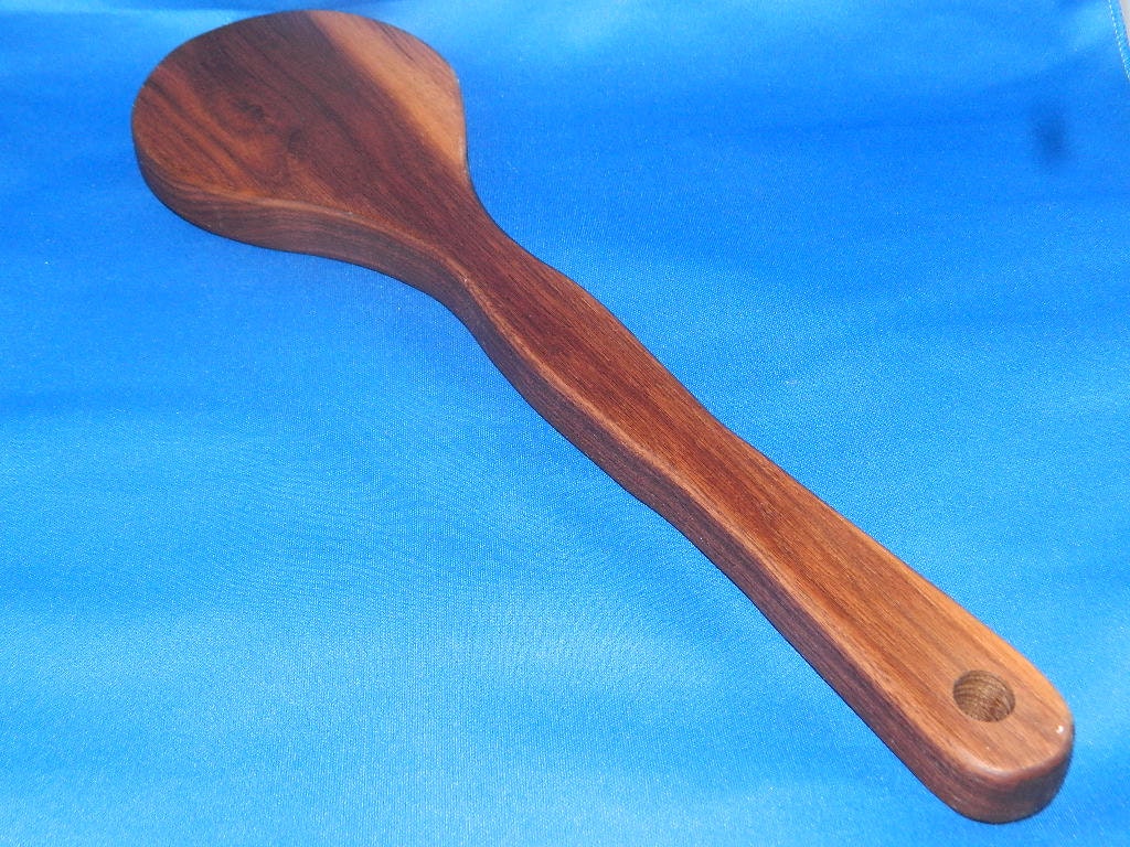 Walnut Adult Bath Brush Spanking Paddle