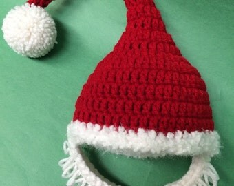Santa Baby Beard Hat