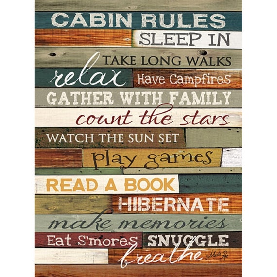 Cabin Wall Decor