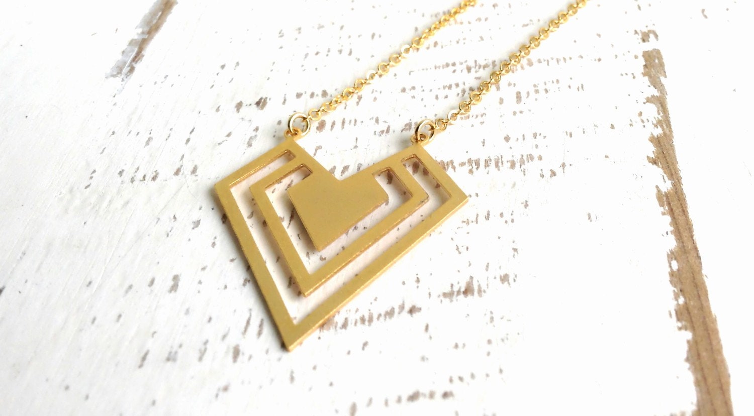 Dainty Necklace Long Necklace Bridesmaids Gift by LuluMayJewelry