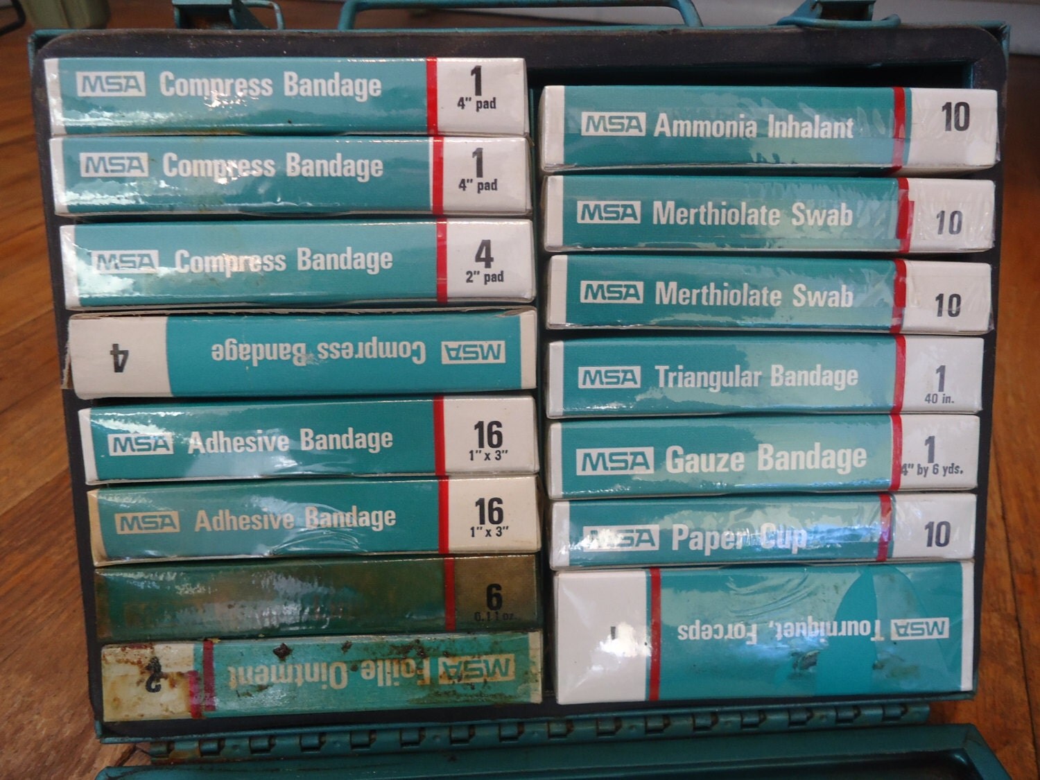 Vintage Mine Safety Appliances Company Vintage First Aid Kit