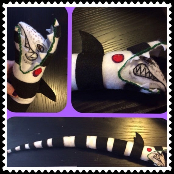 beetlejuice worm plush