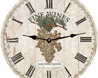 Wine Clock- Wine Wall Clock