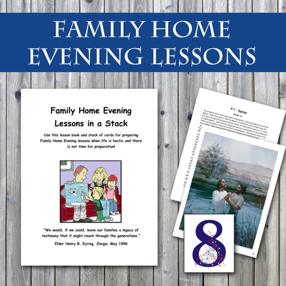 family home evening lessons 2019