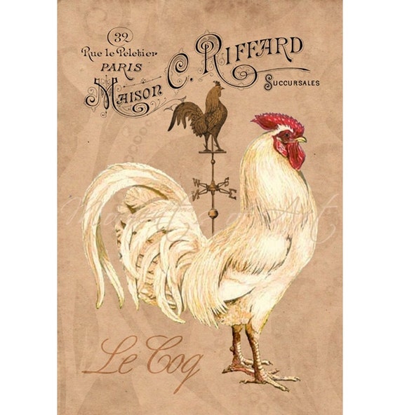 French Country Rooster Decor French Country Rooster Decor