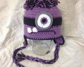 stuffed purple minion