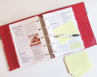 Yellow Recipe Cards Set Of 12,Recipe Cards,Yellow Recipe Cards,Baking Recipe Cards,Cooking Recipe Cards,Kitchen Recipe Cards,Recipe Card Set