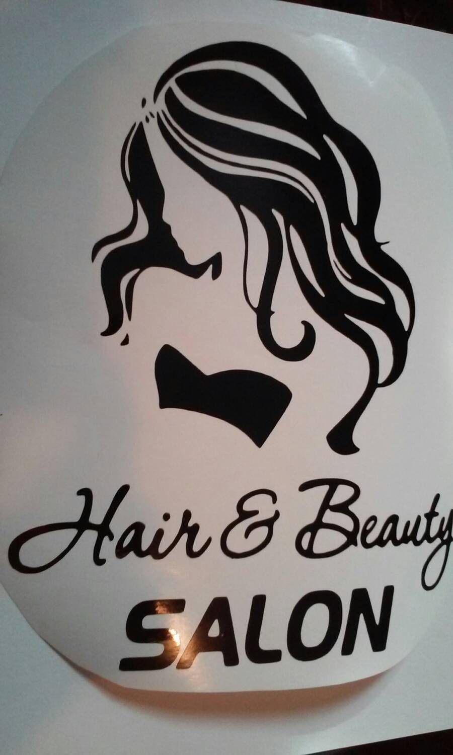 Hair Stylist Window Decal/ Hair Salon Window Decals/Hair