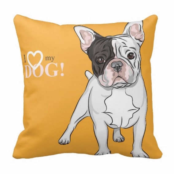 frenchie dog pillow