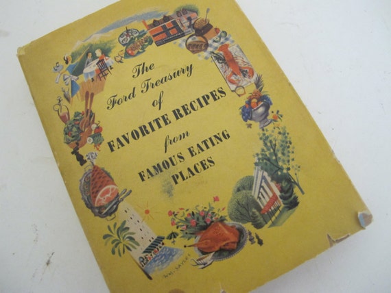 Ford treasury of favorite recipes from famous eating places 1950 #1