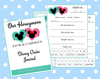 PRINTABLE Princess Themed Disney Cruise Journal by TiffanyandGirls