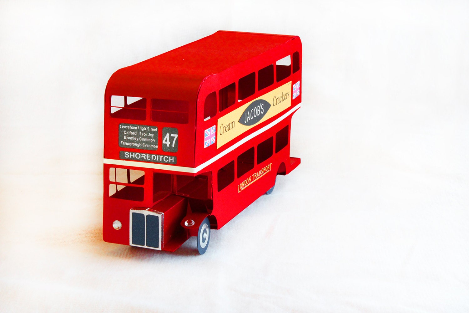 Download 3D SVG London Bus DIGITAL download