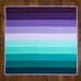 Custom Ombre Baby Quilt Baby Bedding - Any Color!