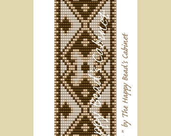 Bead Loom Pattern Celtic knots in 2D by TheHappyBeadsCabinet
