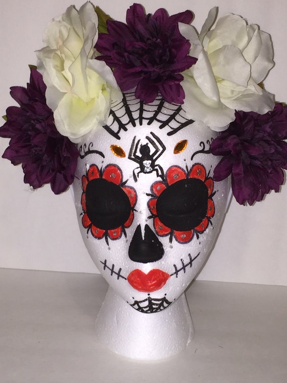 dia de los muertos flower crown