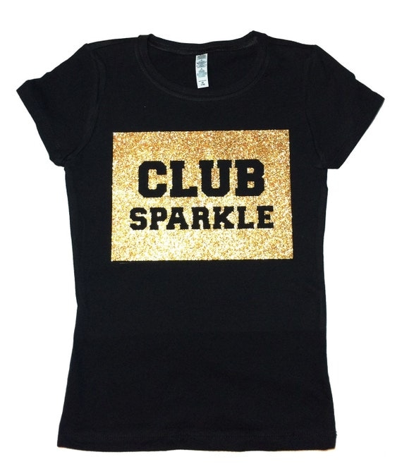 sparkle t shirts womens