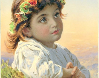 Dreaming Daisies-1899-by <b>Sophie Anderson</b> 11x14 Canvas Print - il_340x270.737571041_jbm9