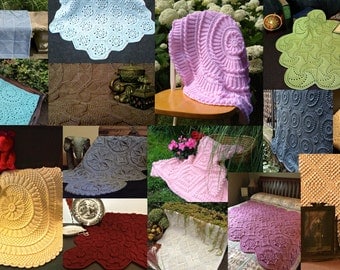 Matelassé Crochet Afghan Pattern Collection-Etsy