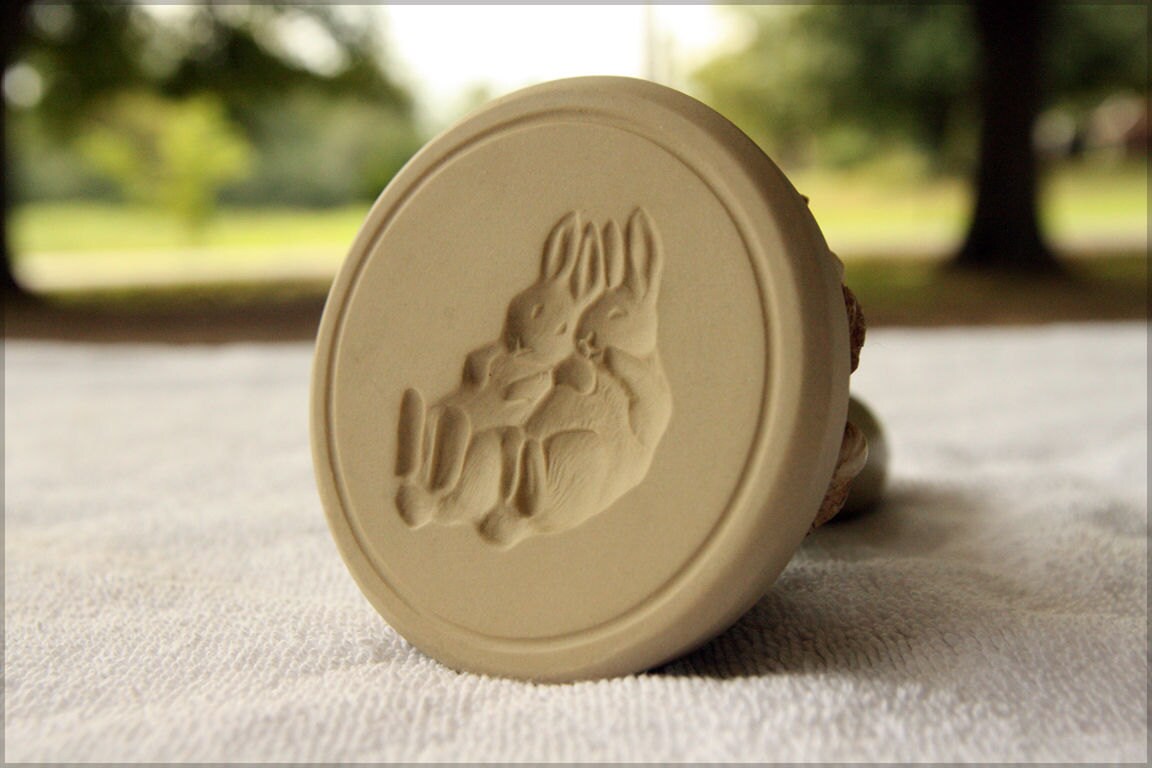 Brown Bag Cookie Stamp Beatrix Potter Series by MyVintageBowtique