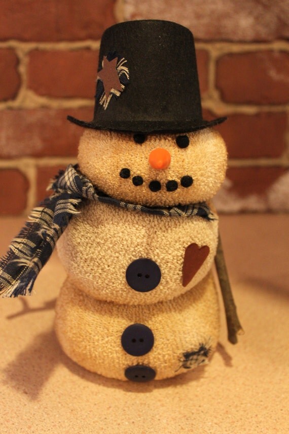sock hat for snowman items similar to primitive country sock snowman with top sock hat for snowman items similar to primitive country sock snowman with top