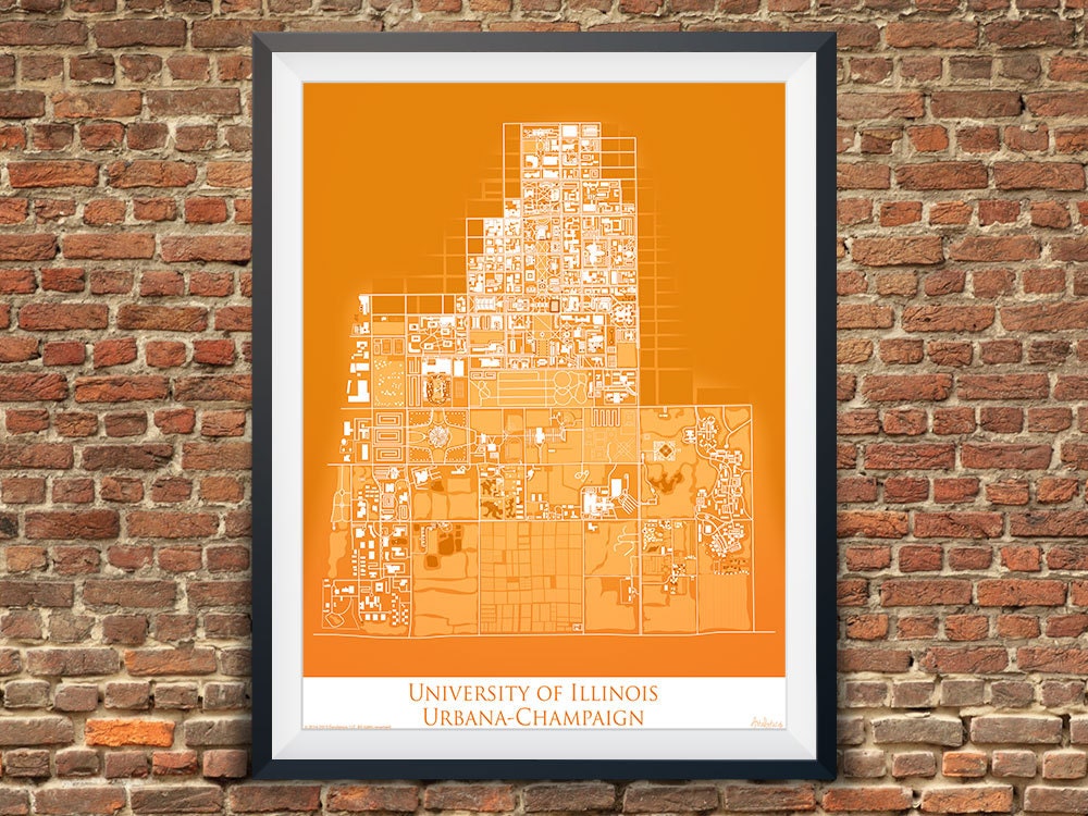 University Of Illinois Urbana Champaign Campus Map