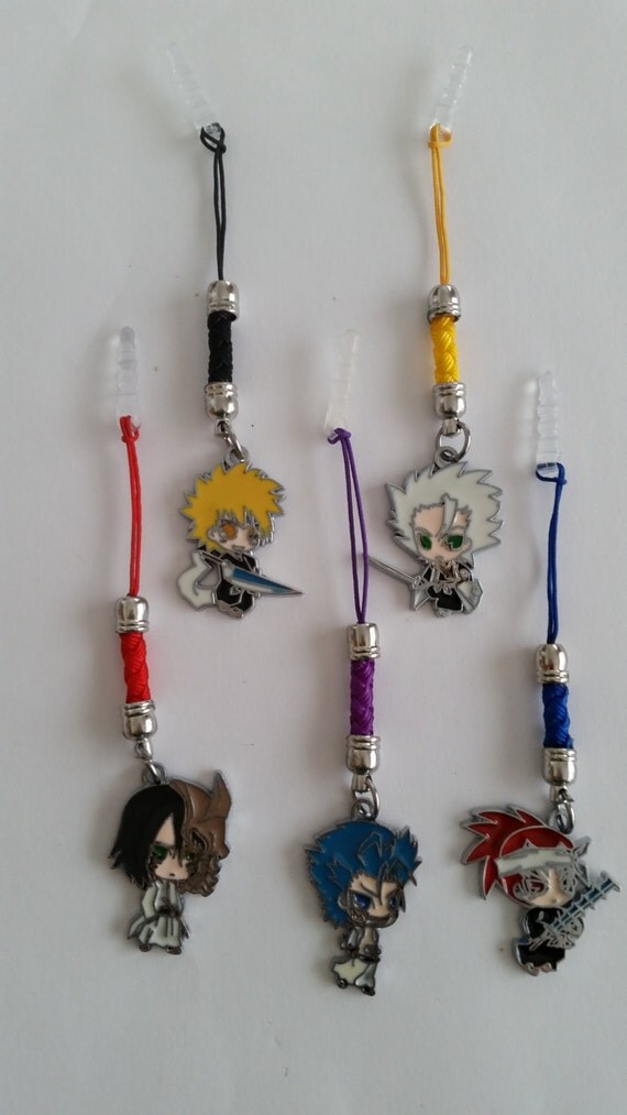 Bleach Anime Ichigo Phone Charms Dust Plug In