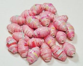 Loose Paper Beads (Pink Cupcakes)