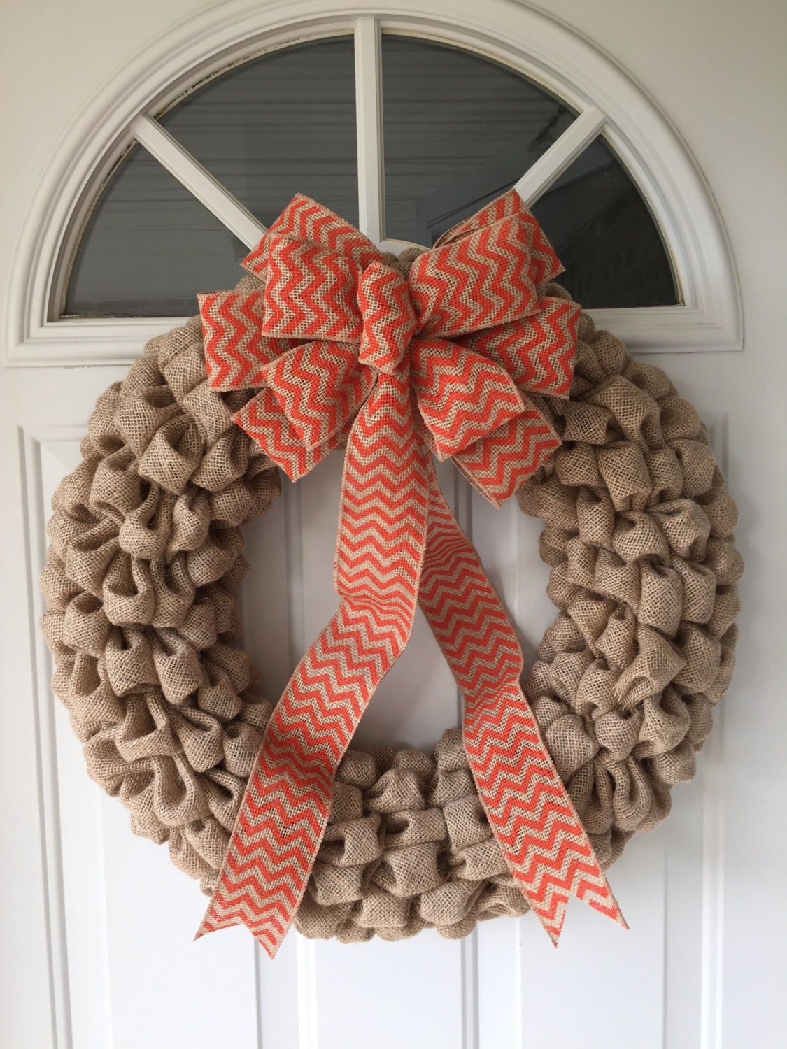 Burlap Fall Wreath, Burlap Wreath, Fall Wreaths, Burlap Christmas Wreaths, Christmas Wreaths 18 inches