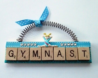 Gymnast Gymnastics Ornaments