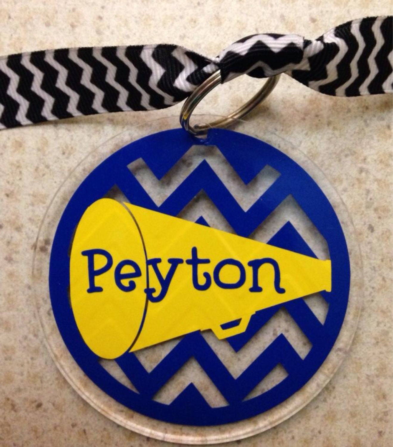 Custom Personalized Cheer Cheerleader Megaphone by 357Studio